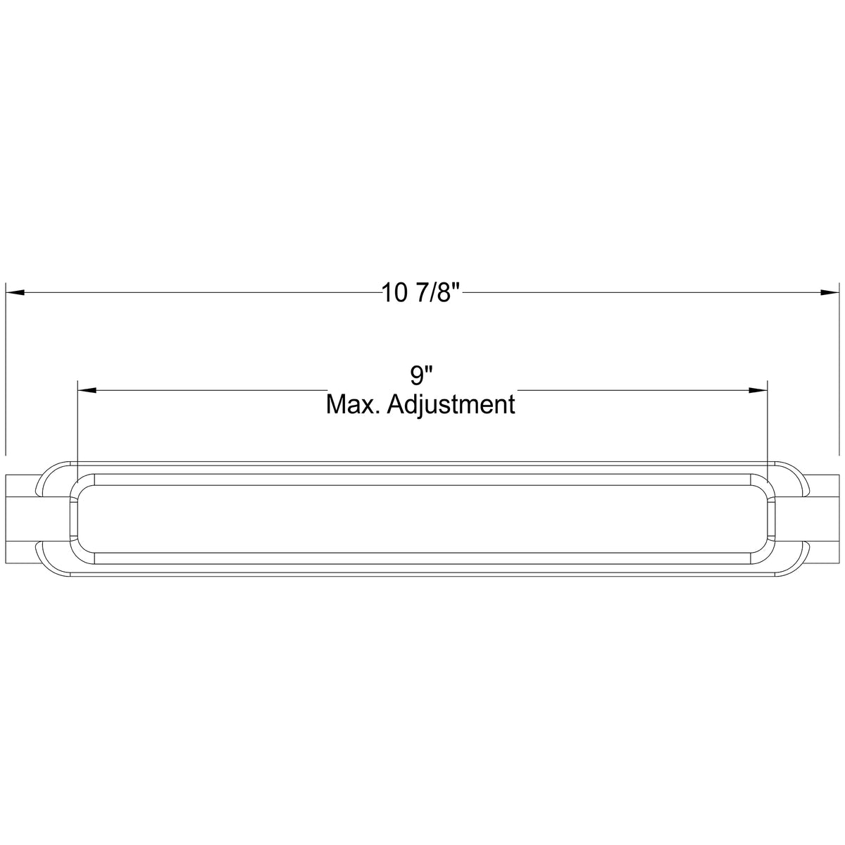 5/8 dia. Hook to Eye Turnbuckles – Old West Iron