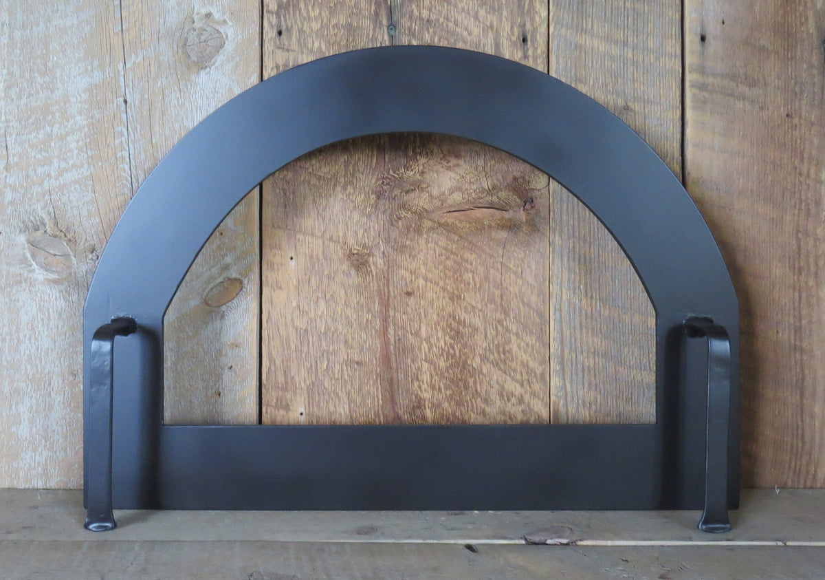 Mediterranean Arched Freestanding Pizza Oven Door