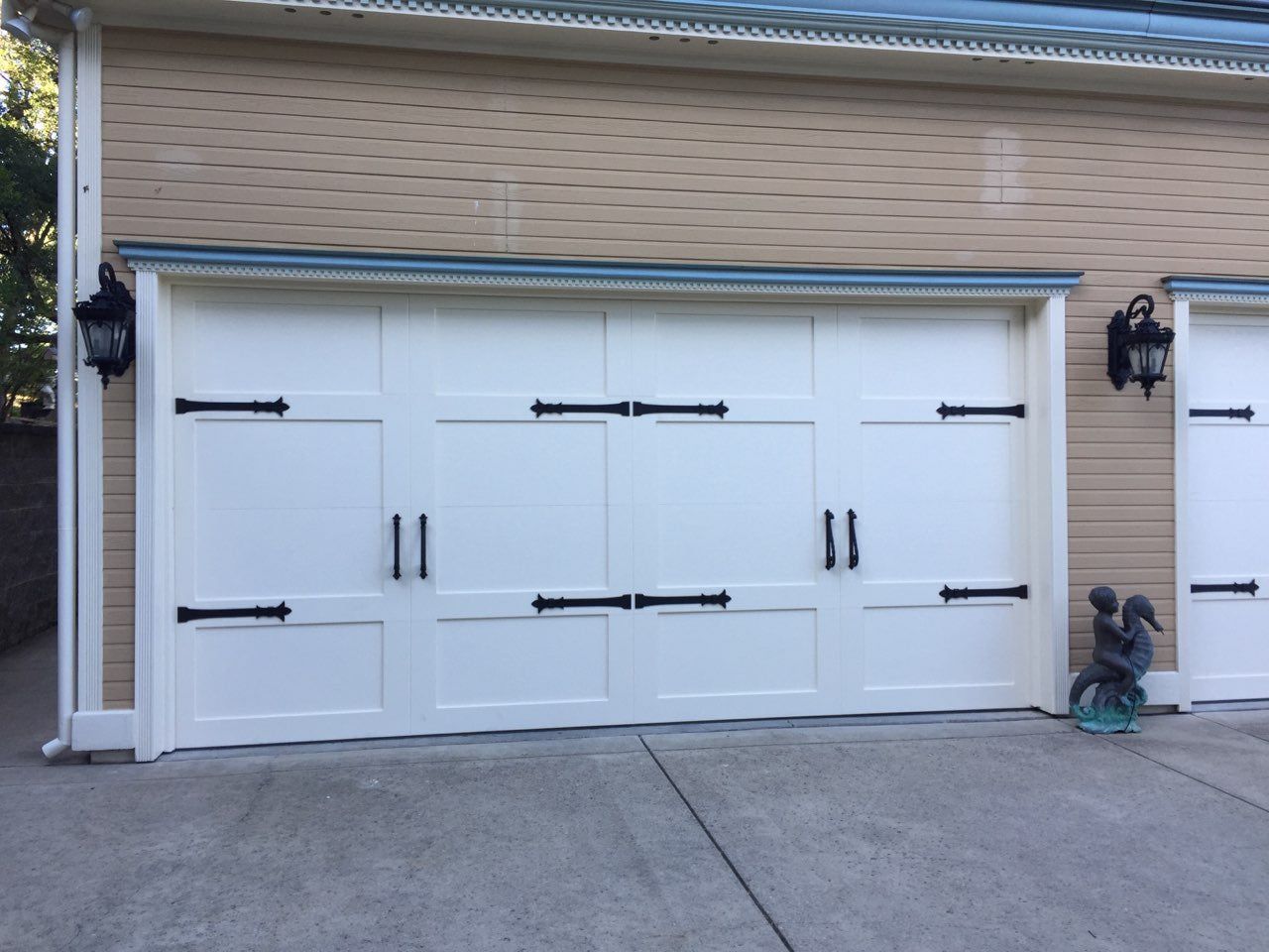 5 Steps to Turn Any Garage Door Into a Carriage Style Garage Door - Old West Iron