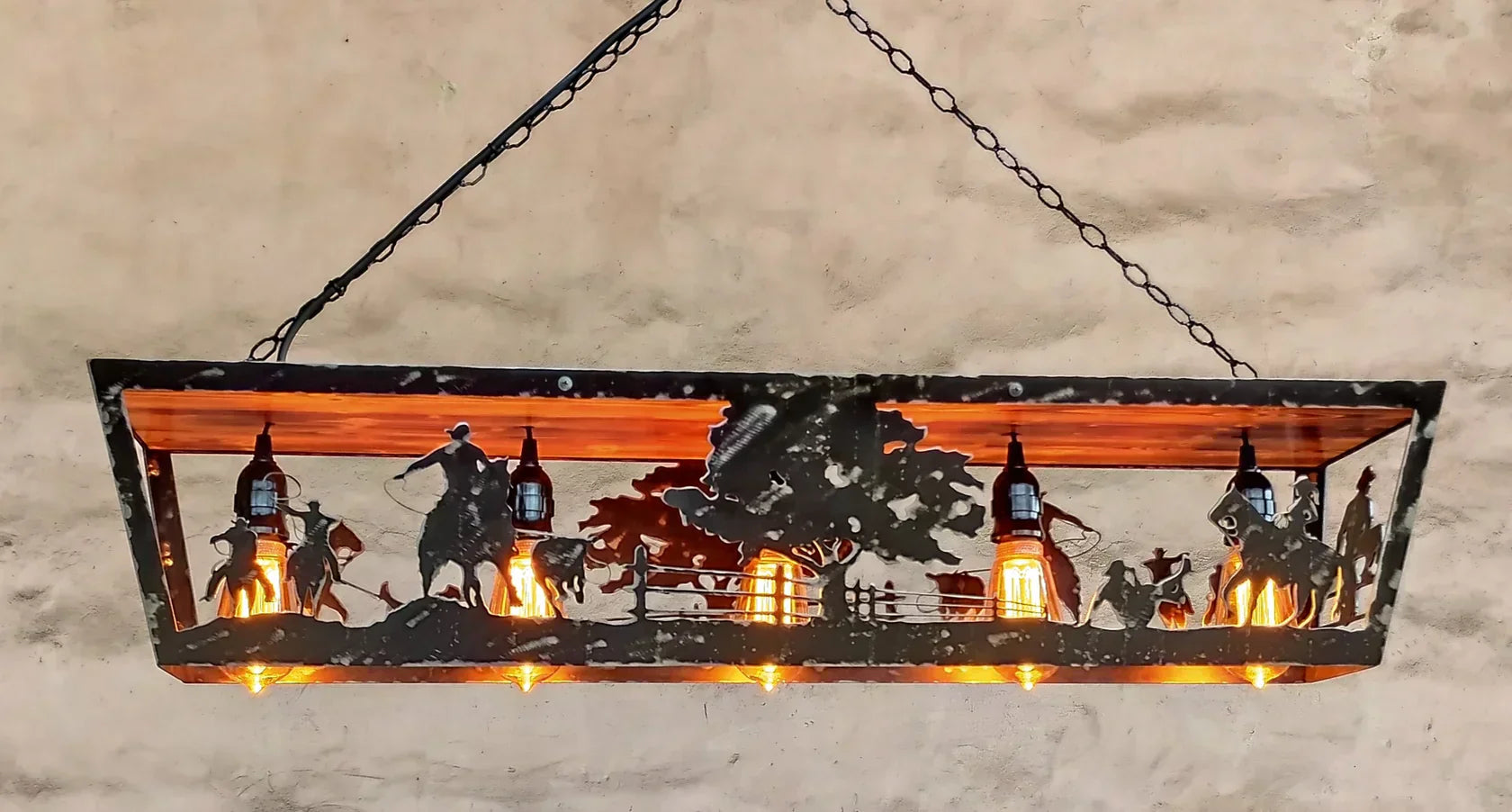 Lighting - The Newest Way to Improve Your Home with Old West Iron