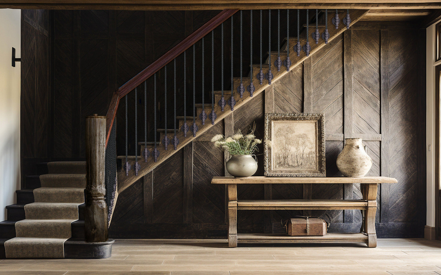 How to Install Railing Pickets on the Outside of Stairs