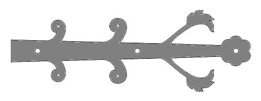 German Castle Iron Work - 339