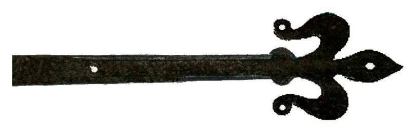 Florence Fleur De Lis Iron Work - 335 - Old West Iron