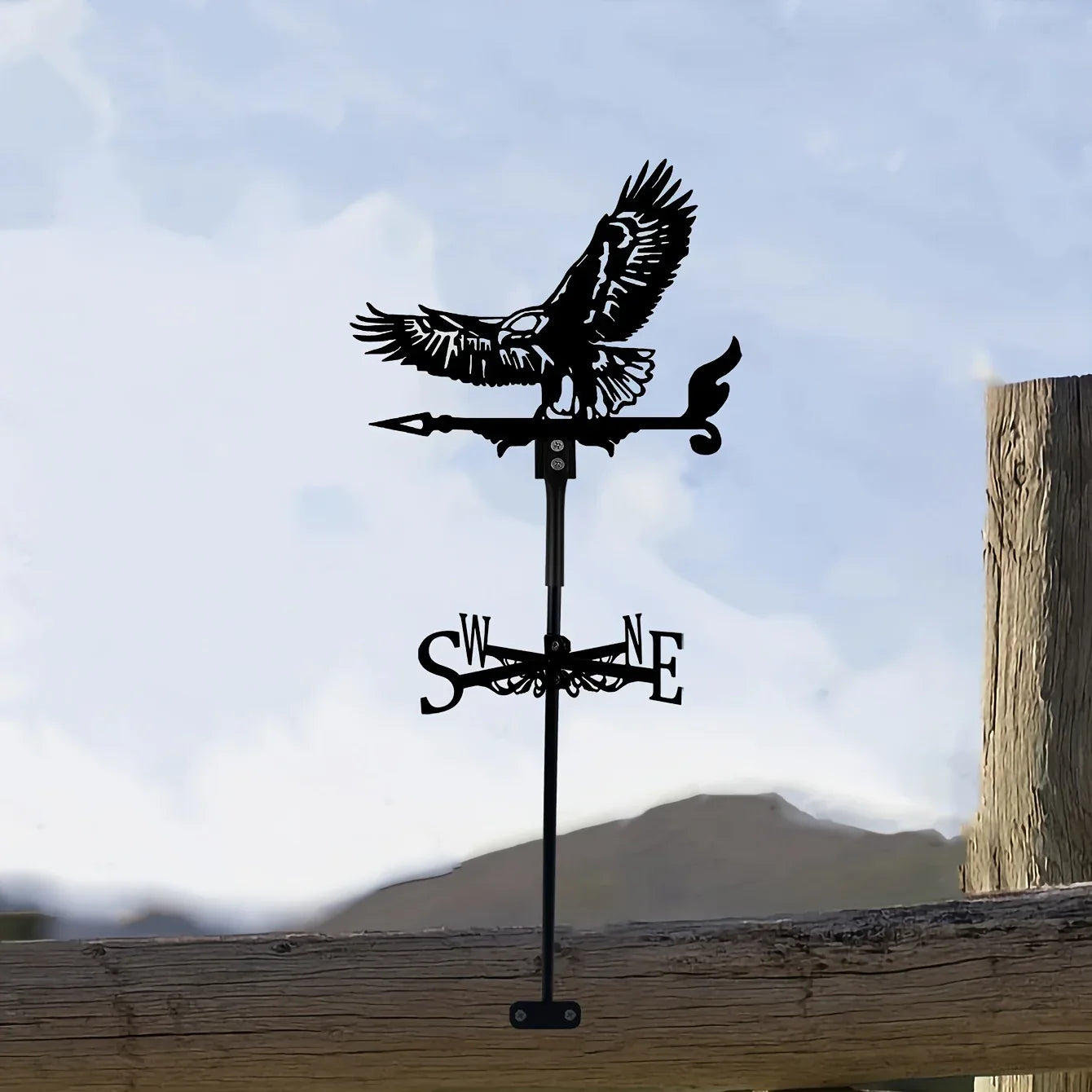 Eagle Wings Weather Vane - Old West Iron