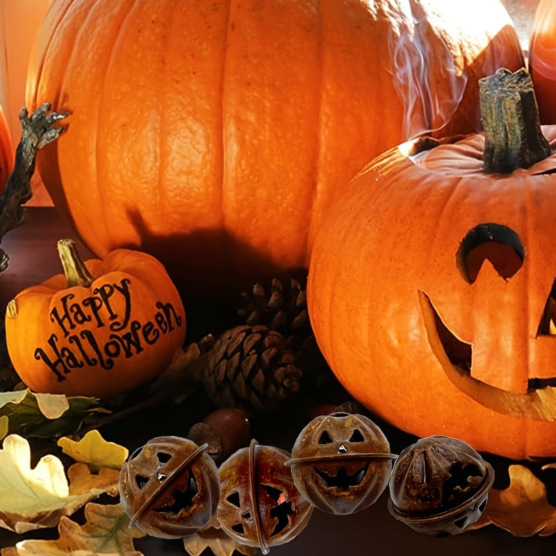 Vintage Style Pumpkin Bells