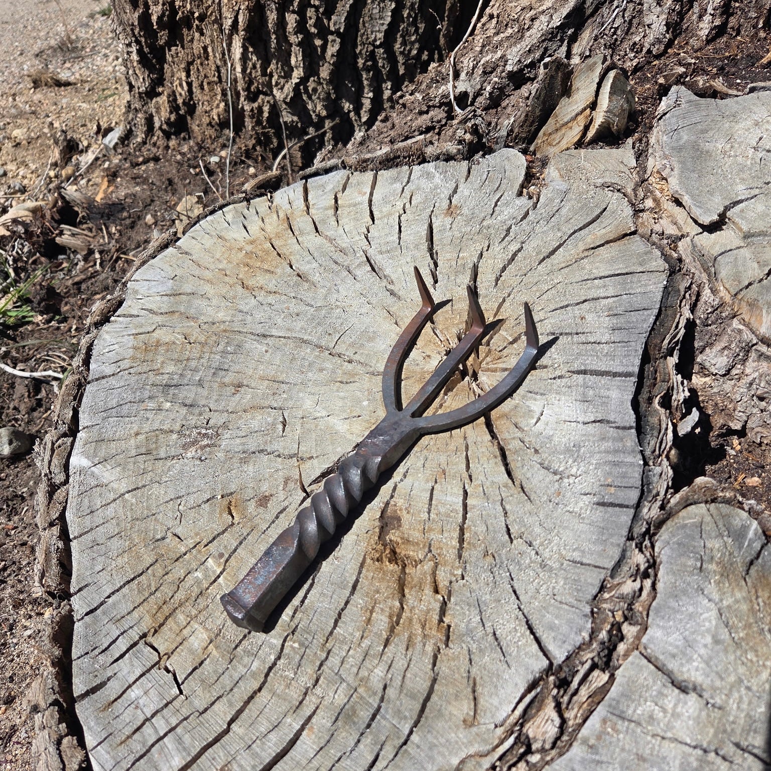Hand Forged Garden Rake