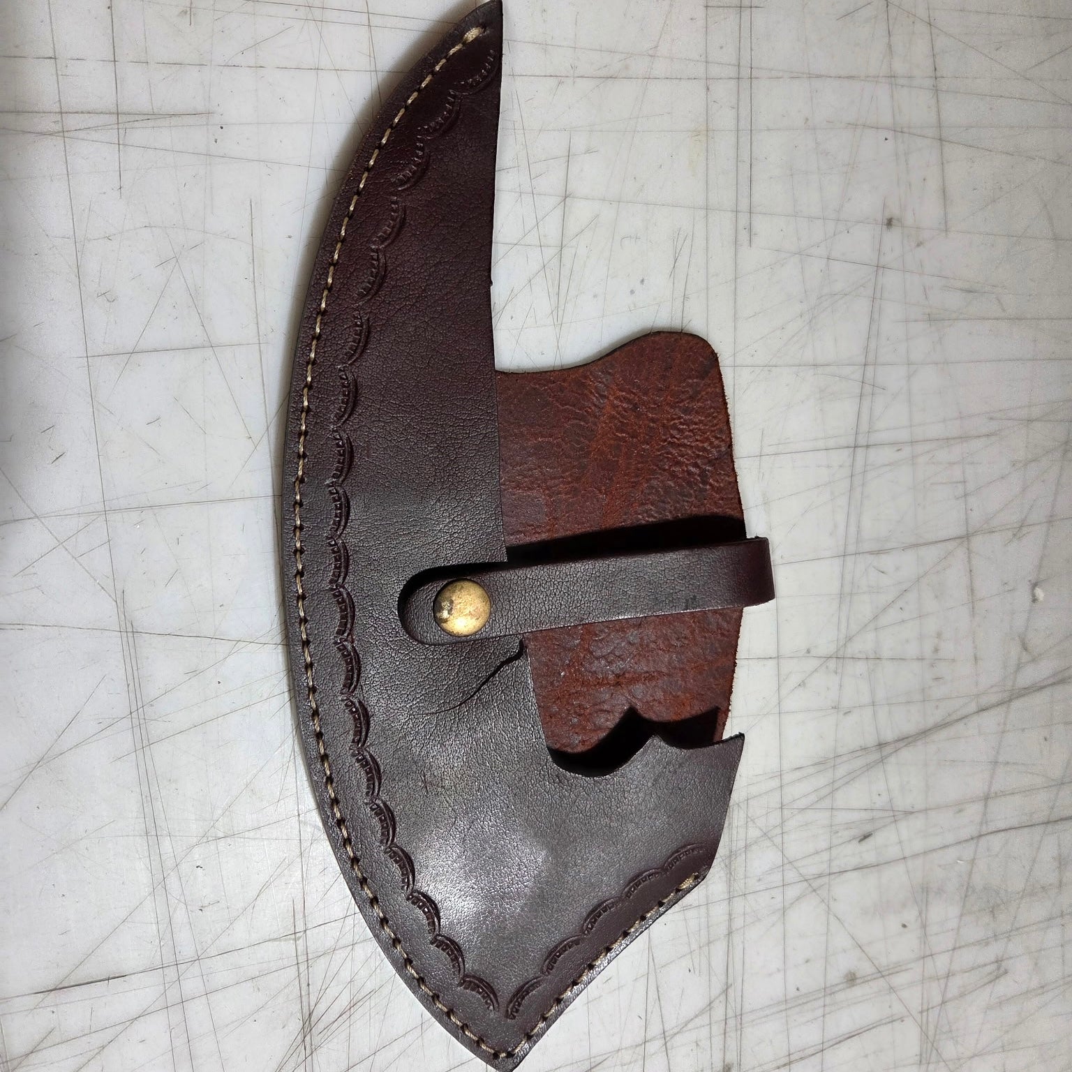 Ulu Knife (Damaged Sheath)