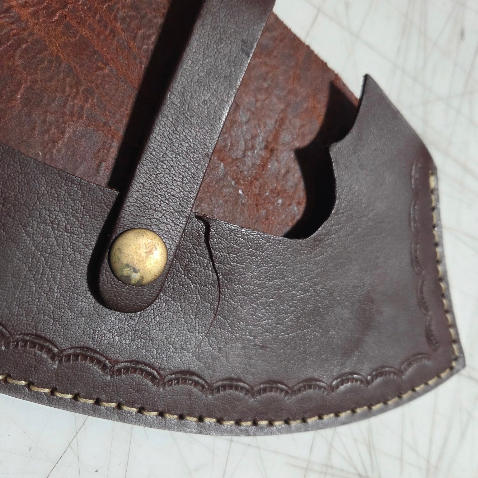 Ulu Knife (Damaged Sheath)