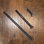 Perno liso de cabeza cuadrada de 1/4" de diámetro