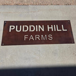 Custom Entry Sign - Rectangular
