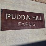 Custom Entry Sign - Rectangular