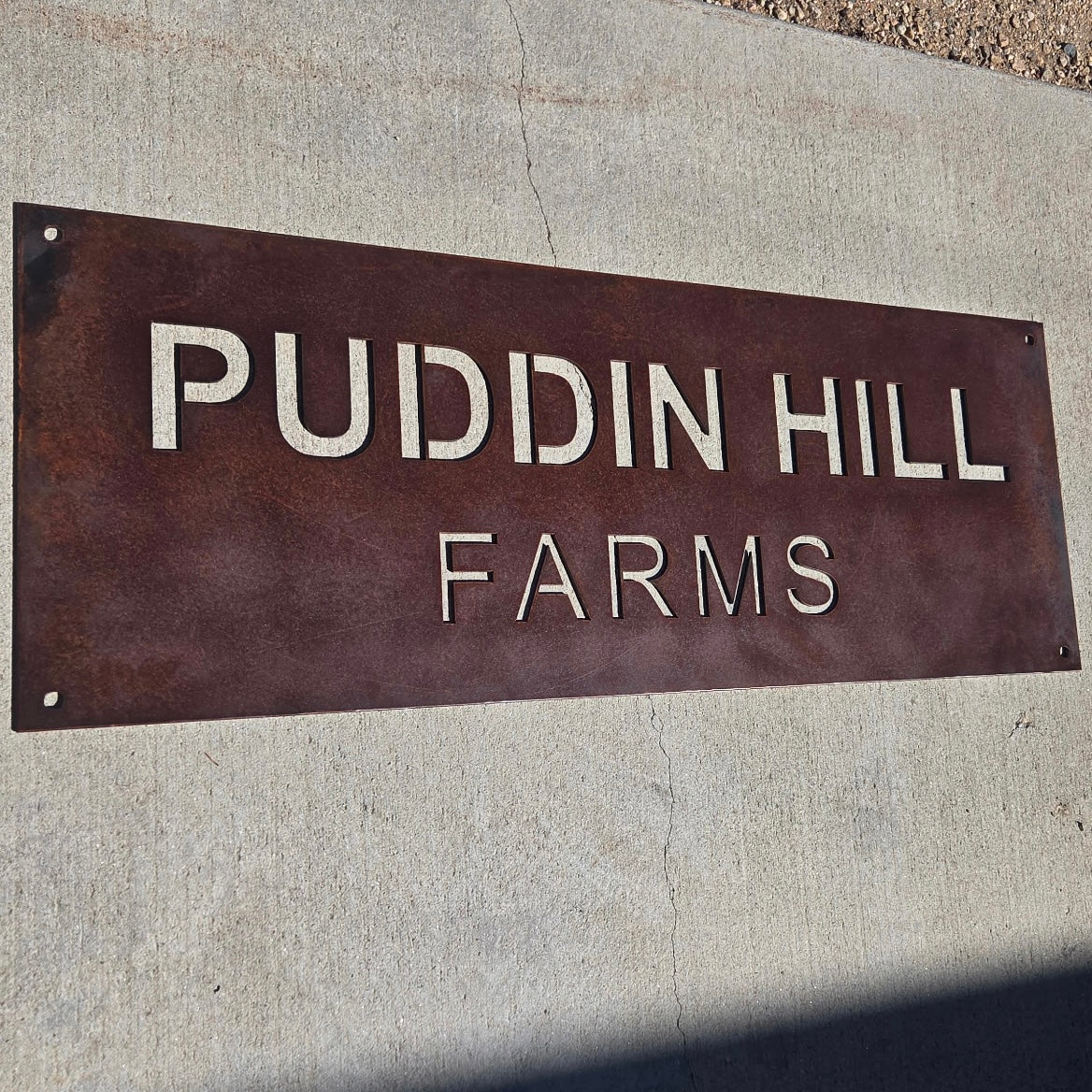 Custom Entry Sign - Rectangular