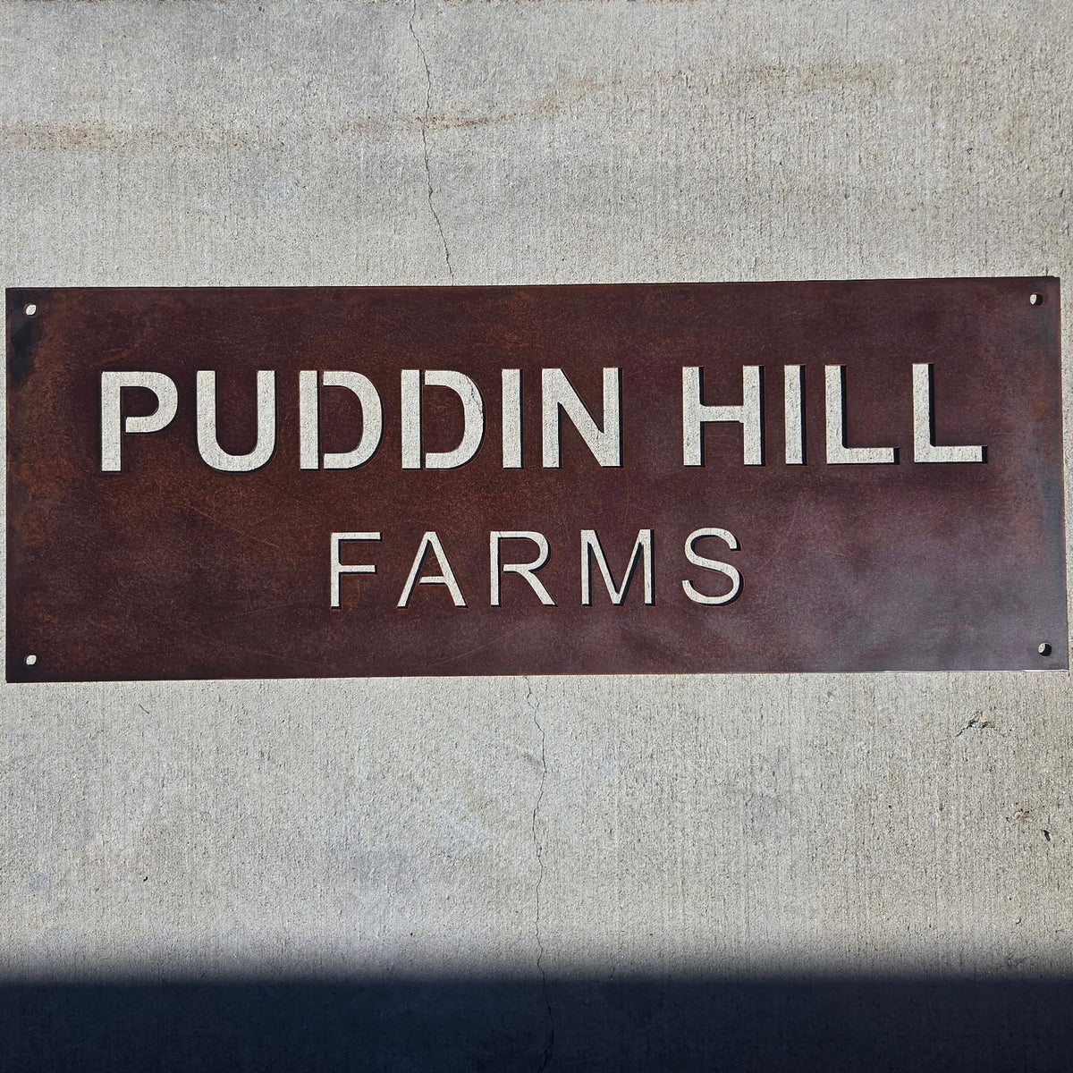 Custom Entry Sign - Rectangular