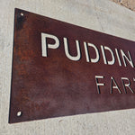 Custom Entry Sign - Rectangular