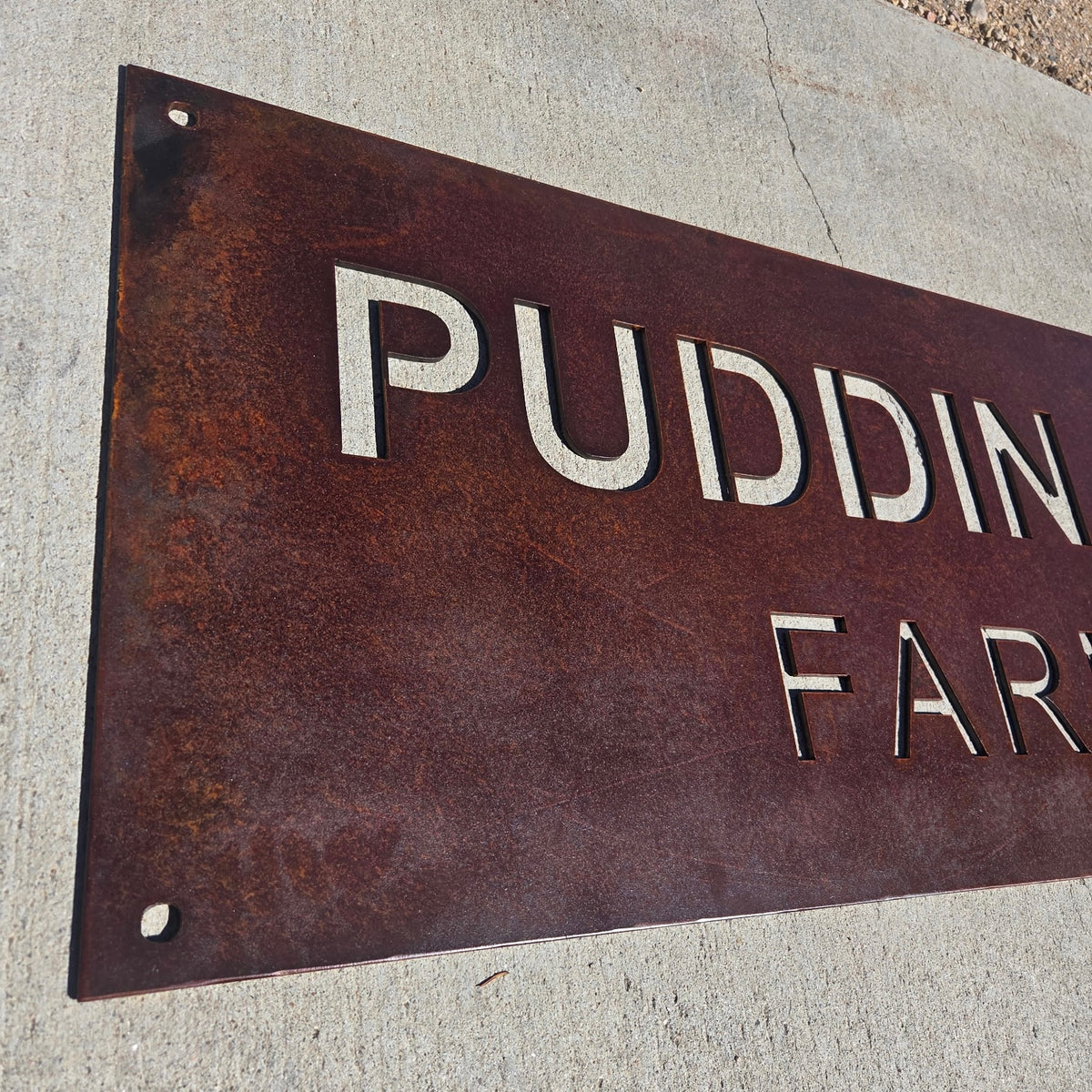 Custom Entry Sign - Rectangular