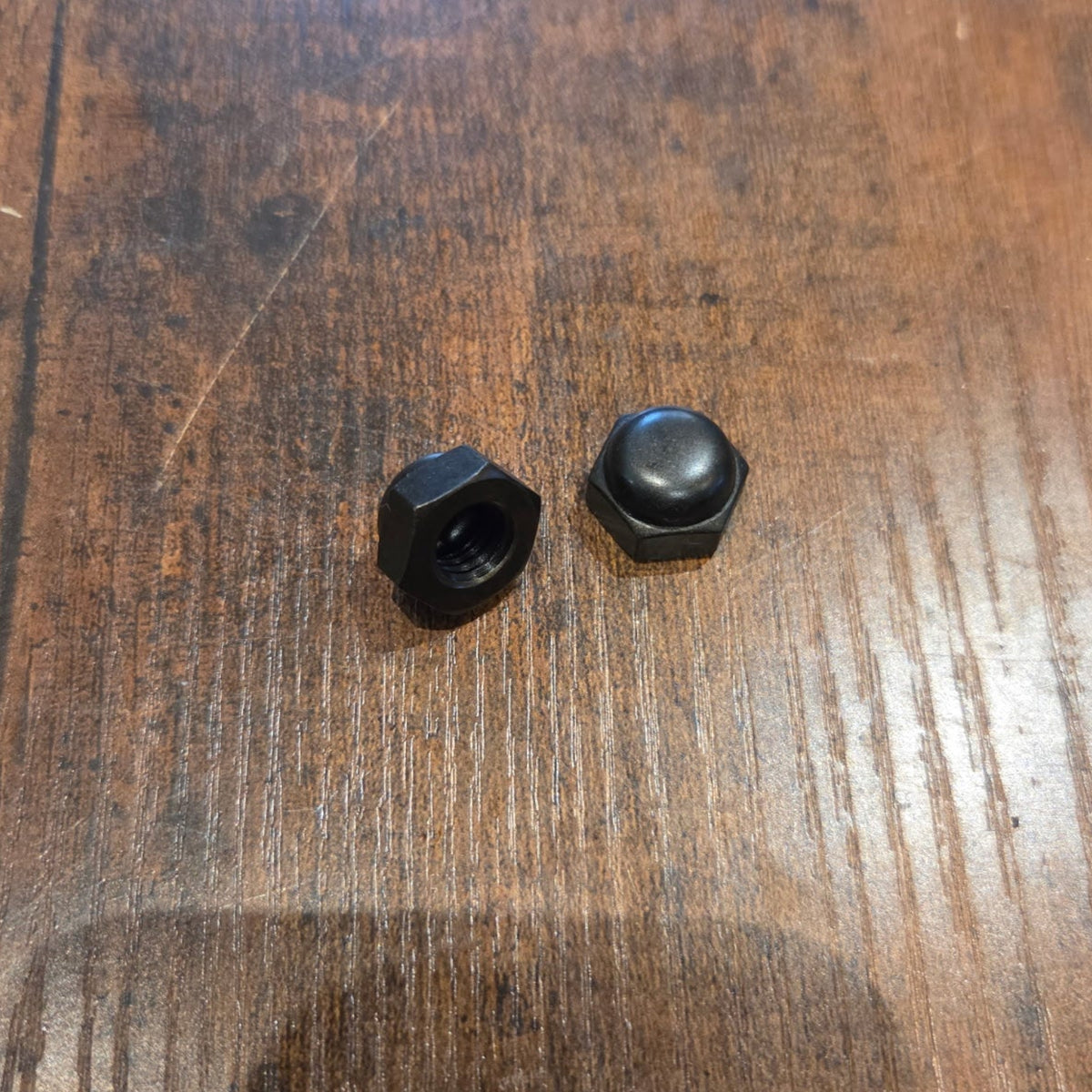 1/4" Black Oxide Acorn Nut