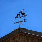 Mini Buck & Doe Weathervane – Small Roof Weathervane