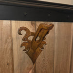 Hand Forged Decorative Iron Flag Mount Bracket