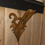 Hand Forged Decorative Iron Flag Mount Bracket