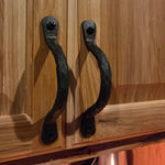 14th Century Wrought Iron Cabinet Handle