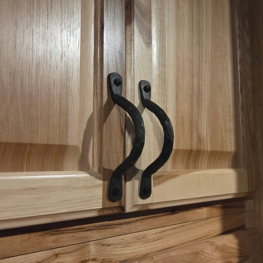 14th Century Wrought Iron Cabinet Handle