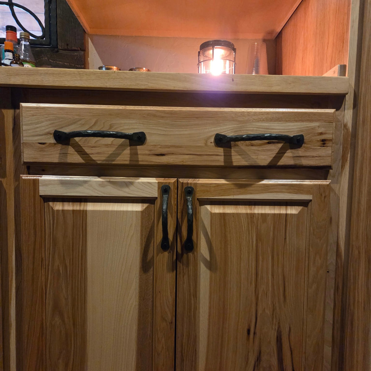 14th Century Wrought Iron Cabinet Handle