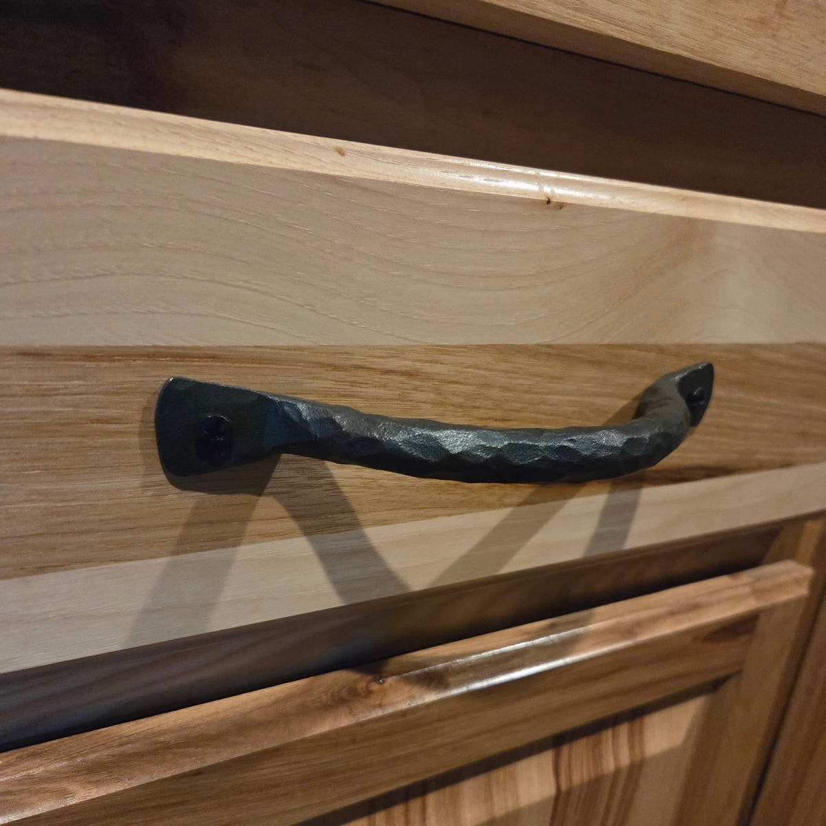 14th Century Wrought Iron Cabinet Handle