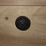 Embossed Round Iron Cabinet Knob