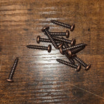 #8 Silicon Bronze Phillips Oval Head Decor Screws  (Ten Pack)