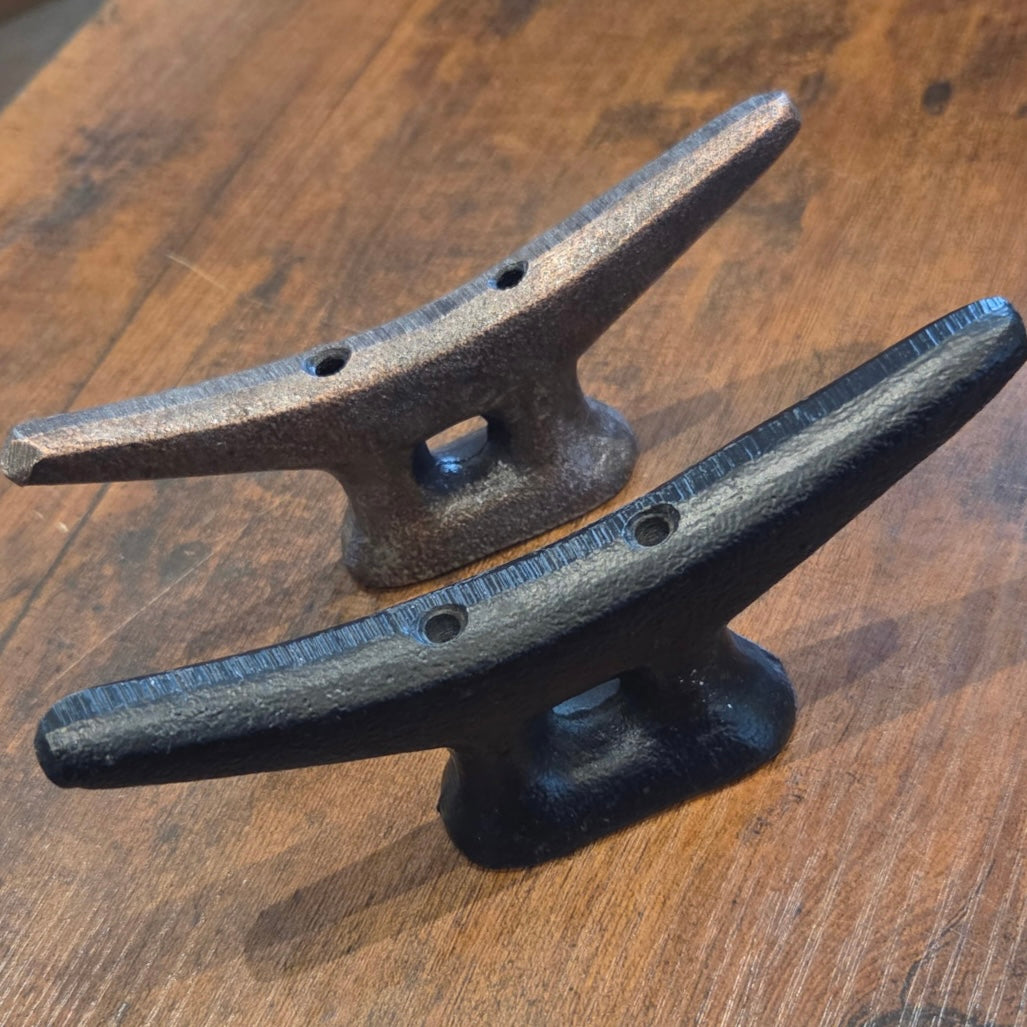5 1/2" Ships Cleat Hook/Novelty Drawer Pull/Curtain Tie Bacl