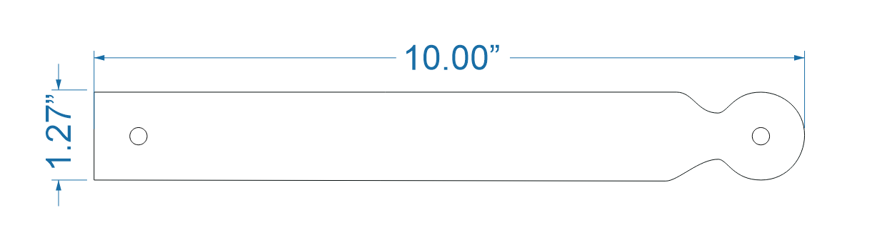 Revolutionary Iron Functioning Hinge Strap