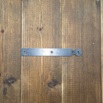 IN STOCK - 10" Revolutionary Wrought Iron Faux Hinge Strap