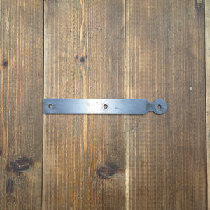 IN STOCK - 10" Revolutionary Wrought Iron Faux Hinge Strap - 10"