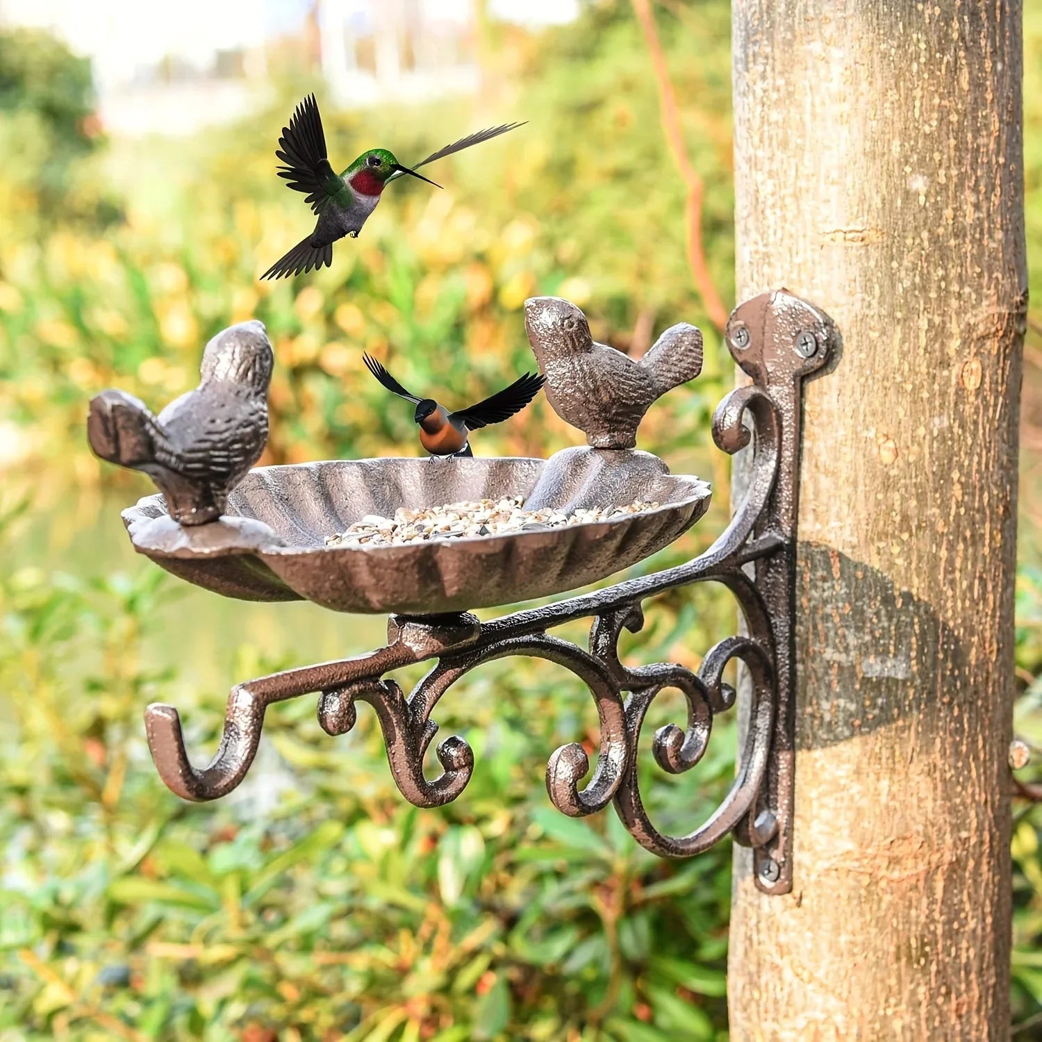 Heavy Duty Bird Feeder - Old West Iron