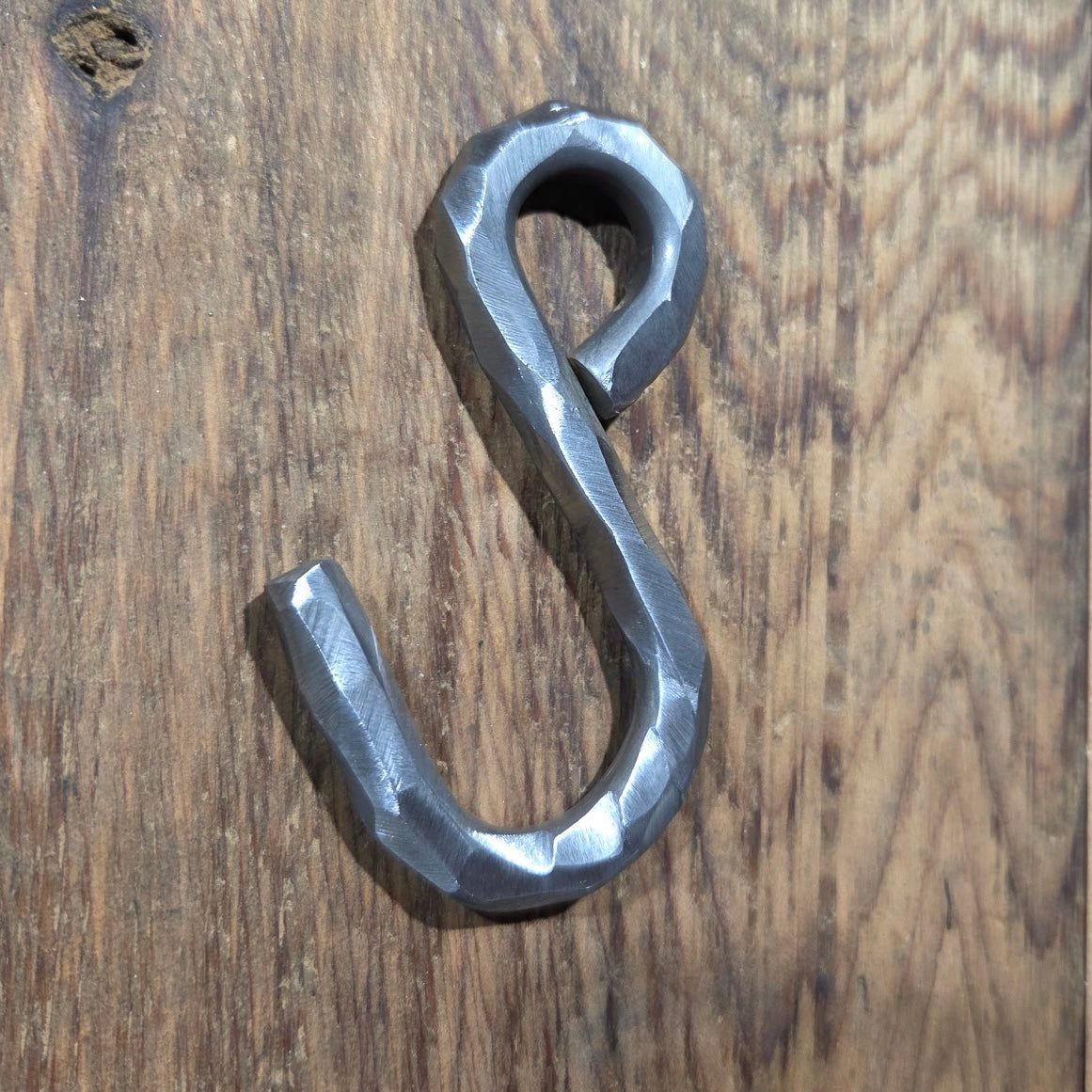 Hammered Metal Eye Hook