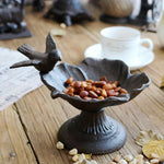 Vintage European Iron Bird Feeder