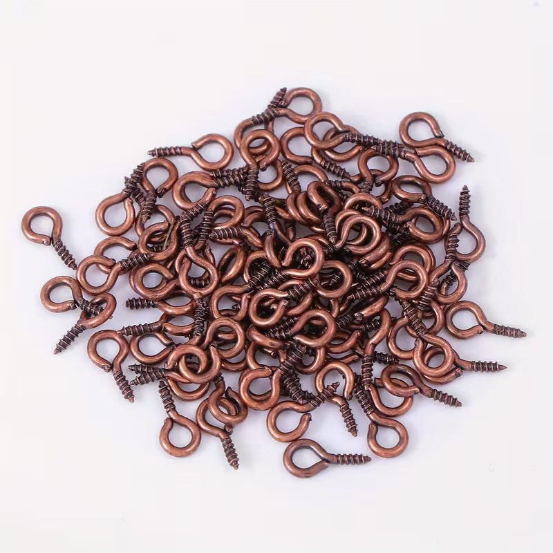 200pcs DIY Handmade Small Screw Eye