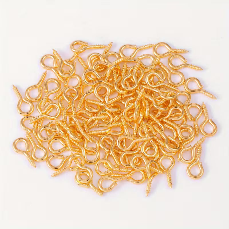 200pcs DIY Handmade Small Screw Eye