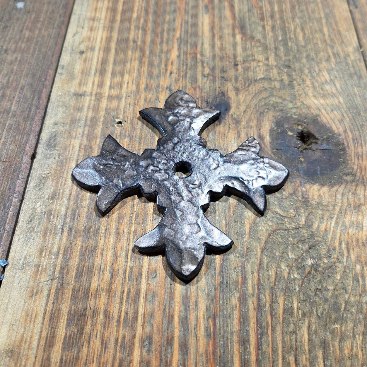 Babylonian Fleur De Lis Iron Washer