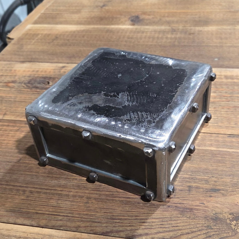 Finnish Folk Ironwork Post Cap