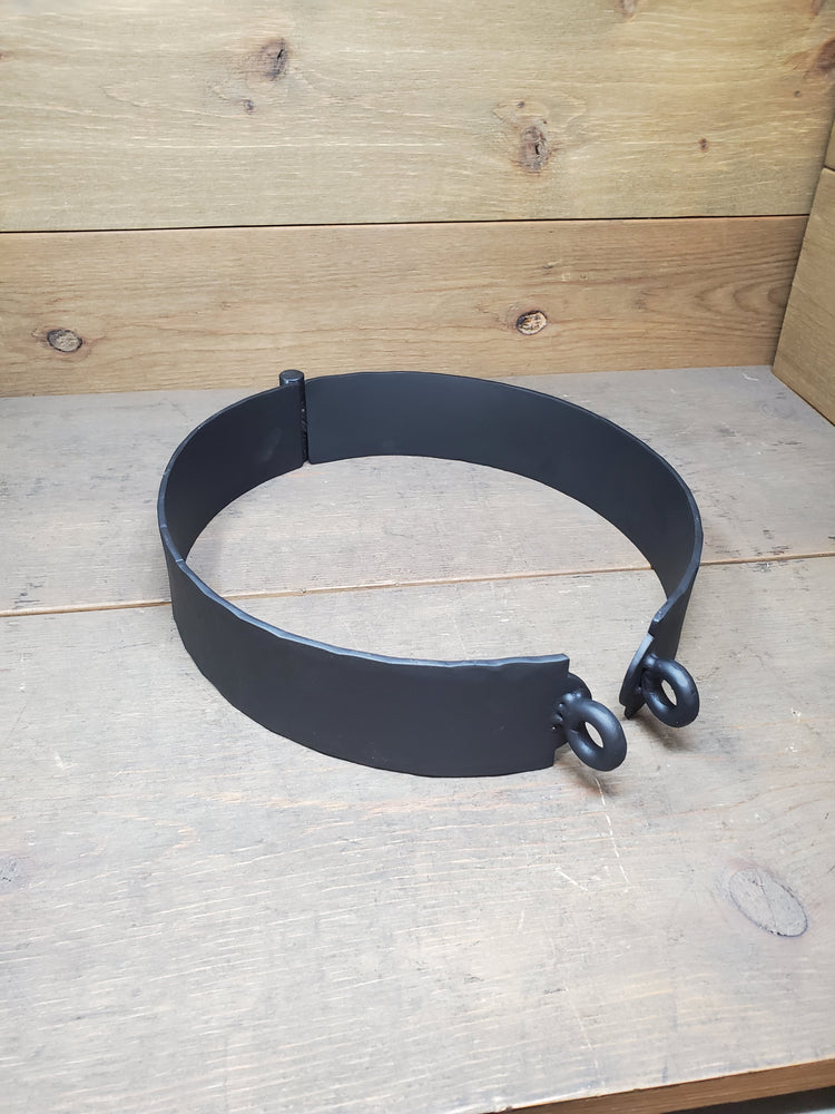 Log Compression Clamp Bracket for Split Repair and Reinforcement