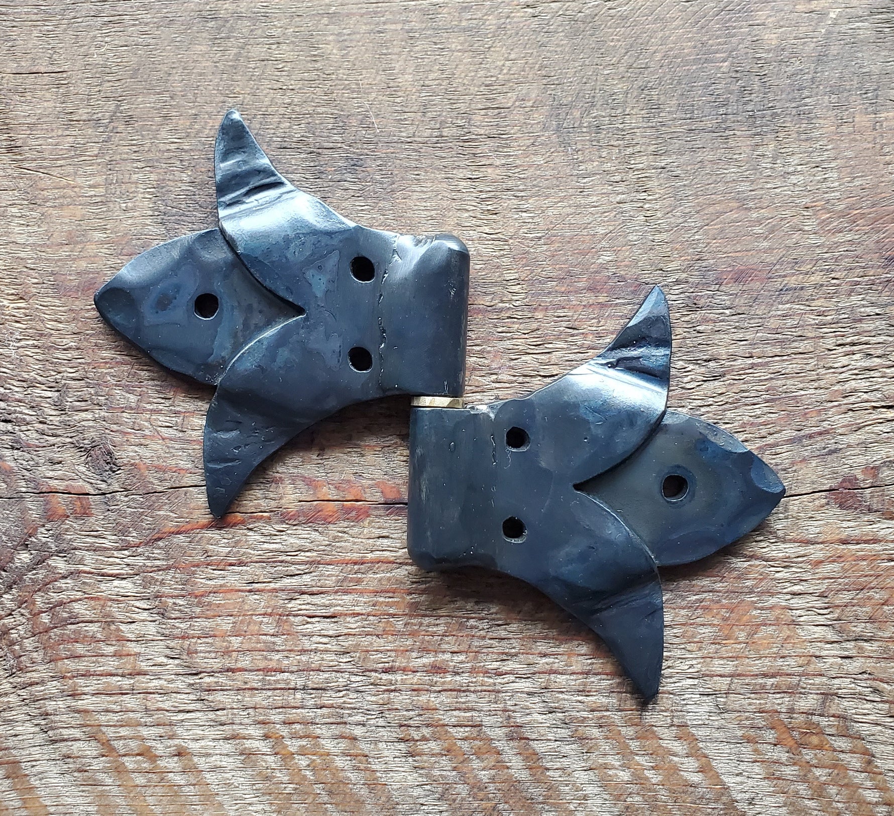 Babylonian Fleur De Lis Iron Hinge