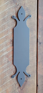 Old English Castle Iron Push Plate Door Push Plates Push Plate