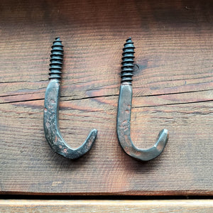 Authentic Old World Iron Hook - Old West Iron