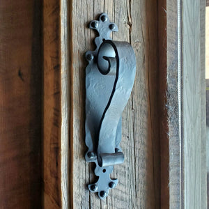 Gothic Cathedral Iron Door Pull - Old West Iron
