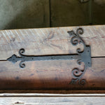 Old California Hacienda Wrought Iron Faux Hinge Strap
