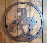 Native American Iron Cutout