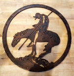 Native American Iron Cutout