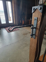 Organisation de stockage de cintres pour plantes en métal forgé à la main Cintres décoratifs pour intérieur et extérieur avec crochet martelé pour crochets et luminaires