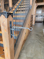 Organisation de stockage de cintres pour plantes en métal forgé à la main Cintres décoratifs pour intérieur et extérieur avec crochet martelé pour crochets et luminaires